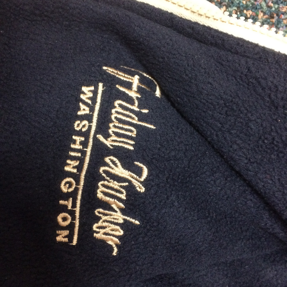 BOYS Reversible Cotton Fleece Jacket XL fits M - Picture 7 of 8